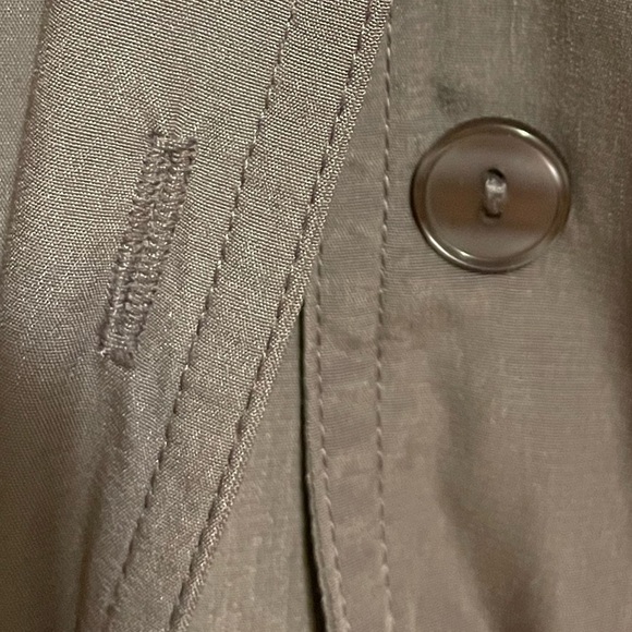 Purple Button Down Blouse 14PW - Picture 5 of 7